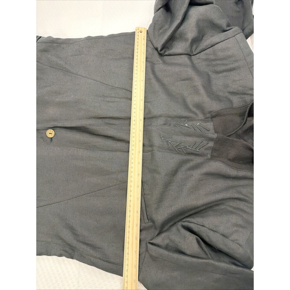 Archival 80-90 Marithe Francois Girbaud Momento Due Slub Jacket Linen Blend IT50 - Picture 13 of 16